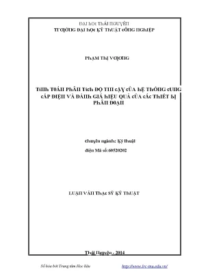 Hiệu Quả Của Hệ Thống Điện Trong Thiết Bị Kỹ Thuật