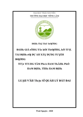 Đánh giá công tác bồi thường và hỗ trợ tái định cư dự án