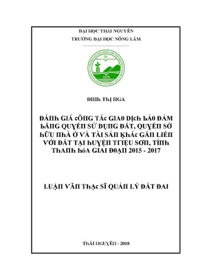 Đánh Giá Giao Dịch Bảo Đảm Quyền Sử Dụng Đất Tại Huyện