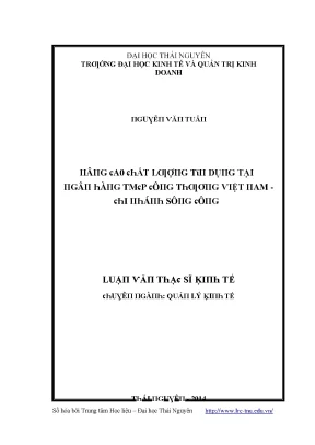 Quản lý kinh tế tại Đại học Kinh tế và Quản trị Kinh doanh