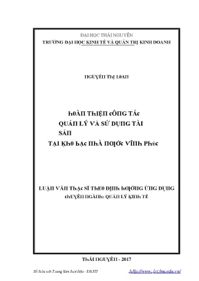 Cải thiện quản lý và sử dụng tài sản tại Kho bạc Nhà