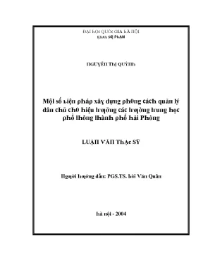 Quản lý hiệu quả dự án tại Đại học Giao thông Vận tải Hà Nội