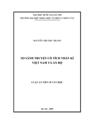 So sánh truyện cổ tích thần kỳ Việt Nam và Ấn Độ: Khám 