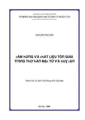 Nghiên Cứu Về Tôn Giáo Và Văn Hóa Xã Hội Tại Hà Nội
