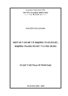 Nghiên Cứu Về Đường Eulér và Ứng Dụng Trong Toán Học