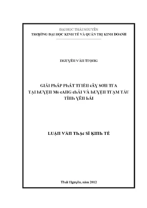 Nghiên cứu về thị trường bất động sản tại Thái Nguyên