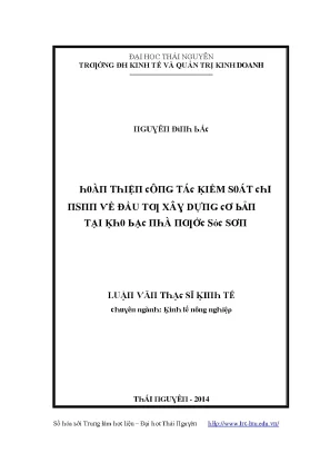 Đại Học Kinh Tế và Quản Trị Kinh Doanh Thái Nguyên: Kiểm 
