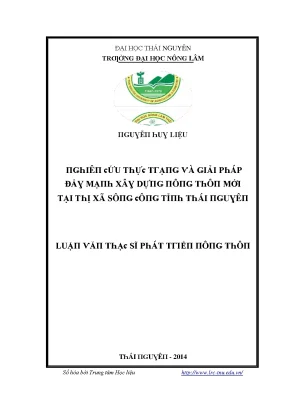 Nghiên cứu giải pháp phát triển mô hình nông nghiệp tại