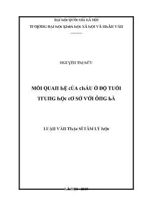 Nghiên cứu mối quan hệ giữa tâm lý xã hội và phát triển