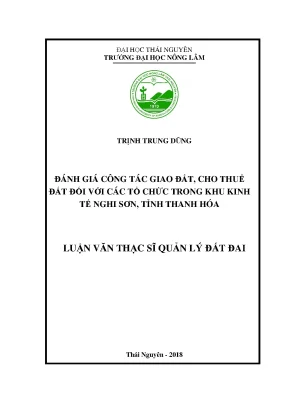 Đánh Giá Công Tác Giao Đất và Cho Thuê Đất Tại Khu Kinh