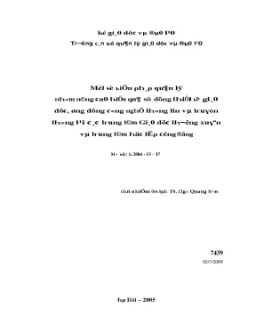 Hướng Dẫn Quản Lý Dự Án Hiệu Quả