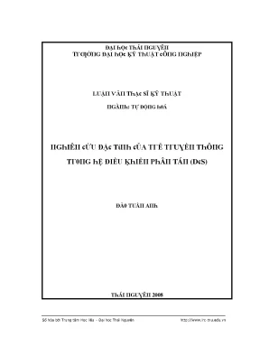Nghiên cứu hệ điều khiển tự động trong kỹ thuật