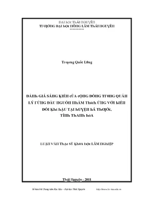 Đánh Giá Giá Sản Phẩm Trong Quản Lý Đầu Tư Tại Đại Học