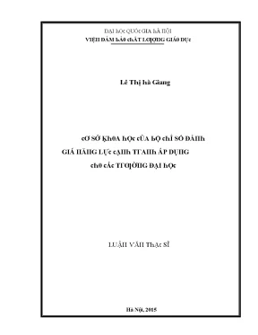Đại học Quốc gia Hà Nội: Đảm bảo chất lượng giáo dục và