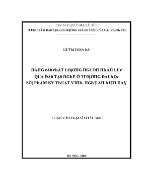 Nghiên cứu về lý luận và thực tiễn trong giáo dục tại