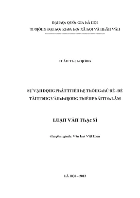 Nghiên Cứu Sự Phát Triển Hệ Thống Đề Tài Tại Đại Học 