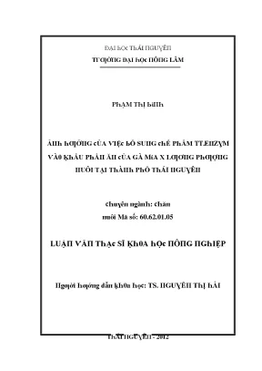 Nghiên Cứu Ảnh Hưởng Của Thực Phẩm TT.EPZGM Đến Sức Khỏe 