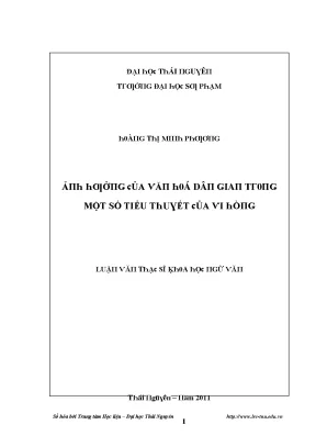 Nghiên cứu về văn hóa dân gian Thái Nguyên