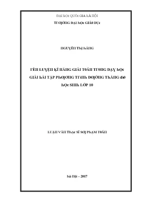 Đại học Quốc gia Hà Nội: Đánh giá chất lượng đào tạo 2017