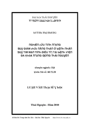 Nghiên cứu về suy tim tại Đại học Thái Nguyên