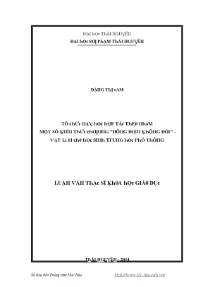 Nghiên Cứu Về Đổi Mới Trong Giáo Dục Tại Đại Học Thái Nguyên