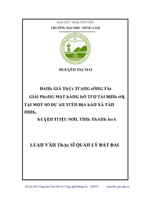 Quản lý đất đai tại Thái Nguyên: Nghiên cứu và giải pháp