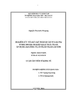 Khám Phá Địa Chất và Kinh Tế Tại Đại Học Mỏ - Địa Chất