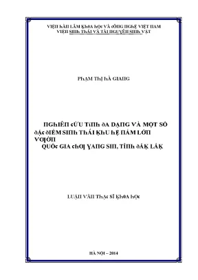 Khám Phá Đặc Điểm Sinh Thái Tại Khu Hệ Thực Vật Việt Nam