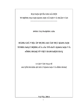 Quản lý hoạt động của hệ thống giáo dục tại Đại học Quốc