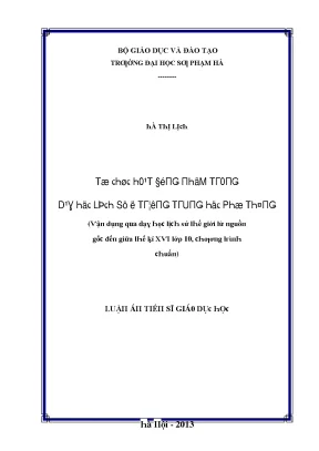 Đổi mới giáo dục đại học tại Trường Đại học Sư phạm Hà Nội