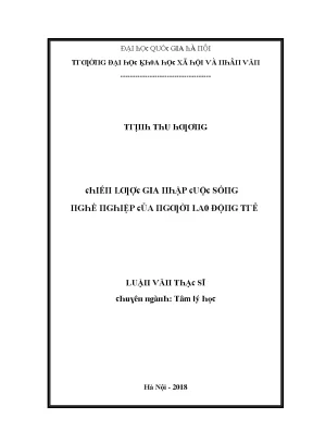 Chiến lược gia nhập nghề nghiệp cho người lao động trẻ