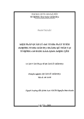 Quản lý giáo dục tại Hà Nội: Phát triển và thách thức