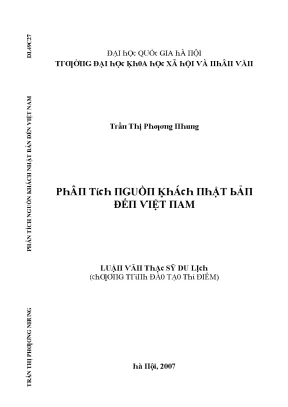 Phân Tích Nguồn Khách Nhật Bản Đến Việt Nam: Xu Hướng và