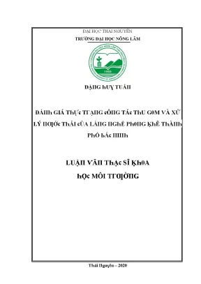 Nghiên Cứu Về Xử Lý Nước Thải Tại Trường Đại Học Nông