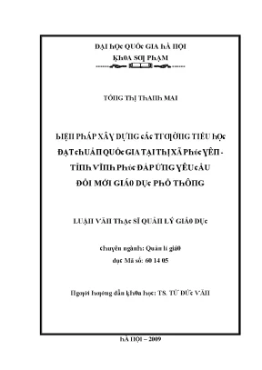Quản lý giáo dục tại thị xã Phú Yên: Đổi mới và phát triển