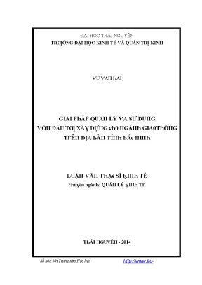 Quản lý và sử dụng vốn đầu tư tại Trường Đại học Kinh tế