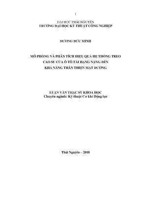 Phân Tích Hiệu Quả Hệ Thống Treo Cao Su Ô Tô Tải Hạng Nặng