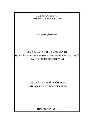 Nghiên Cứu Về Tình Hình Giáo Dục Tại Đại Học Thái Nguyên
