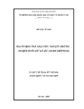 Khám Phá Tiểu Thuyết Lịch Sử: Aliêe Hoffmann và Di Sản