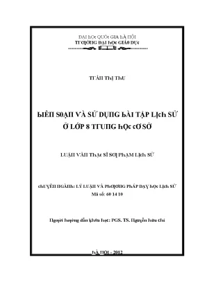 Khám Phá Lịch Sử Ở Lớp 8: Tài Liệu Học Tập Chất Lượng