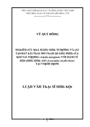 Nghiên Cứu Về Tài Nguyên Mỏ Và Ảnh Hưởng Đến Môi Trường