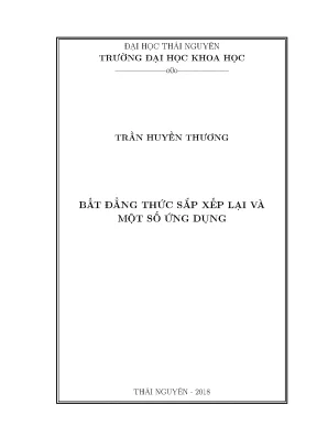 Bất Đẳng Thức Sắp Xếp Lại: Khám Phá và Ứng Dụng Trong