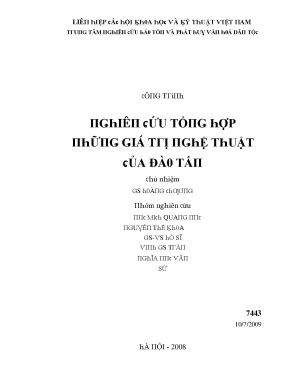 Khám Phá Đà0 Tấп: Di Sản Văn Hóa và Kỹ Thuật Việt Nam