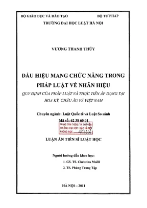 Nhãn Hiệu và Chức Năng Trong Pháp Luật: Kinh Nghiệm Từ