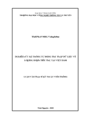 Hệ Thống Tự Động Thu Thập Dữ Liệu Về Lượng Tiêu Thụ Tại