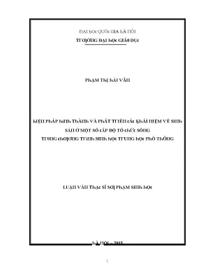 Nghiên Cứu Về Sự Phát Triển Của Sinh Viên Tại Đại Học
