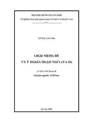 Nghiên Cứu Về Ý Nghĩa Của Luận Văn Trong Giáo Dục Xã Hội