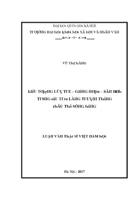 Nghiên Cứu Về Biểu Tượng Lũ Lụt Tại Hà Nội