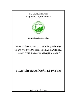 Quản lý đất đai tại Thái Nguyên: Giải pháp và thực trạng