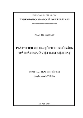 Nghiên Cứu Về Phát Triển Xã Hội Tại Đại Học Quốc Gia Hà Nội